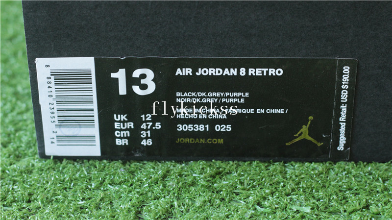 Authentic Air Jordan 8 Retro Aqua